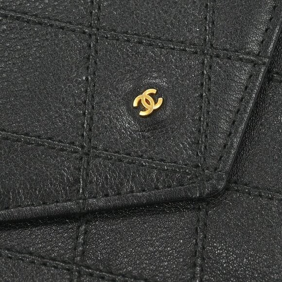 Chanel Black Lambskin Bicolore Wallet Coin Purse 125557 - Picture 3 of 7